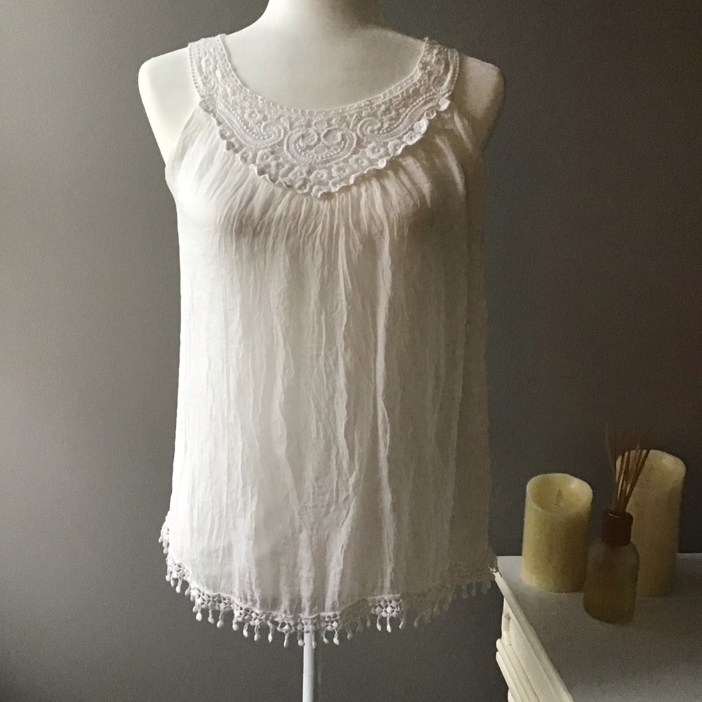 Via Signoria pretty soft summer blouse